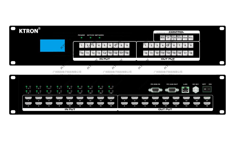 18進(jìn)18出HDMI矩陣